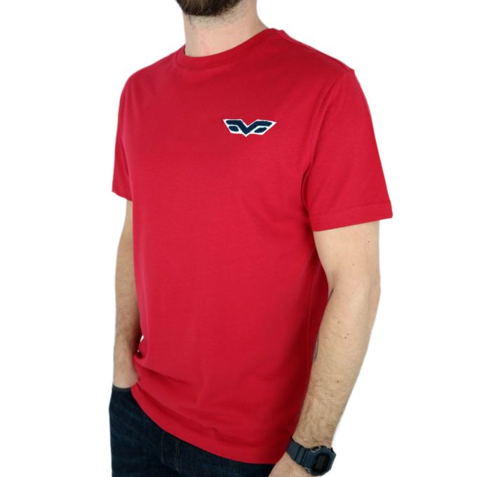 ARMATA DI MARE T-shirt męski czerwony TA6 logo | Sklep GriShop.eu | Koszulki