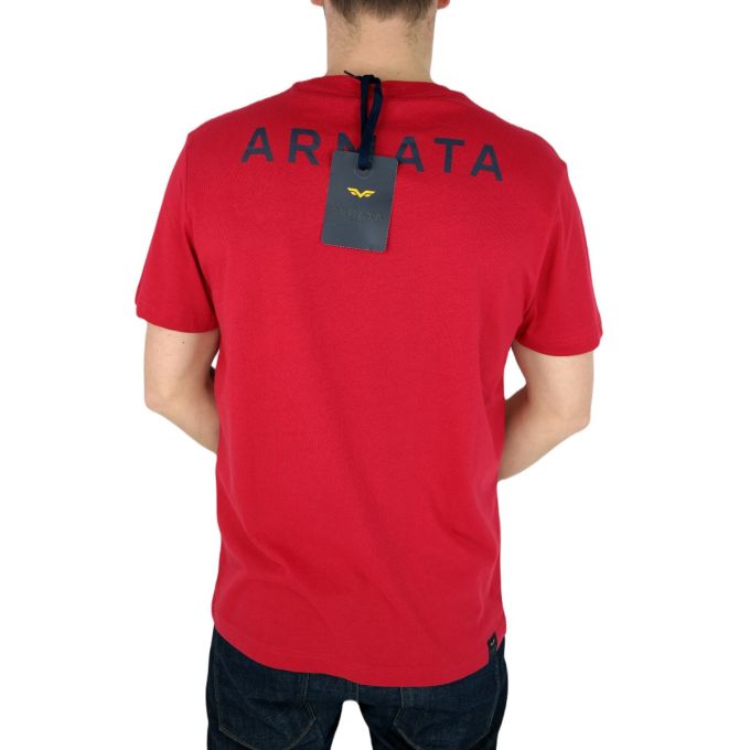 ARMATA DI MARE T-shirt męski czerwony TA6 logo | Sklep GriShop.eu | Koszulki