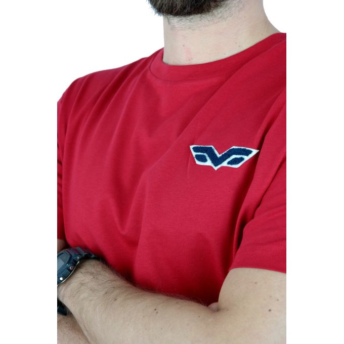 ARMATA DI MARE T-shirt męski czerwony TA6 logo | Sklep GriShop.eu | Koszulki