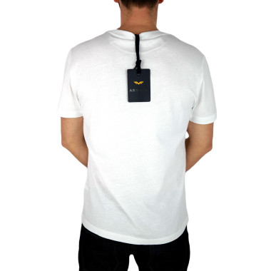 ARMATA DI MARE T-shirt męski biały TA3 logo