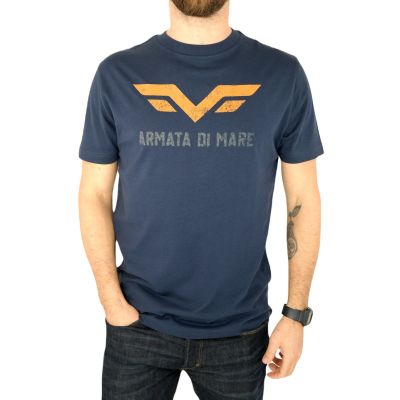 ARMATA DI MARE T-shirt męski granatowy TA5 logo | Sklep GriShop.eu | Koszulki