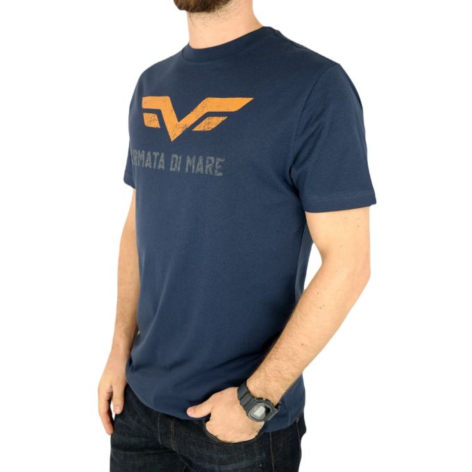ARMATA DI MARE T-shirt męski granatowy TA5 logo | Sklep GriShop.eu | Koszulki