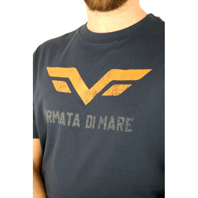 ARMATA DI MARE T-shirt męski granatowy TA5 logo | Sklep GriShop.eu | Koszulki