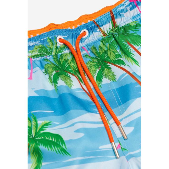 OPPOSUITS Spodenki, Szorty kąpielowe męskie, flamingi kolorowe | Sklep GriShop.eu | Spodnie