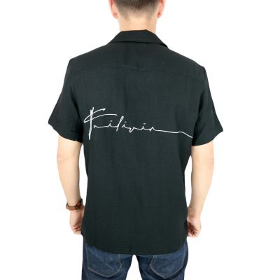 FRILIVIN Koszula męska, krótki rękaw KF16 czarna, biała, sporty, piłka nożna, koszykówka i inne | Sklep GriShop.eu | Koszule