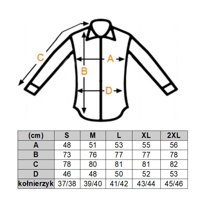 YVES ENZO Koszula męska KYE1 elegancka, biała stójka, spinki | Sklep GriShop.eu | Koszule