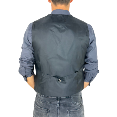 GIOVANNI PERA kamizelka męska D630 kolorowa w pióra, wesoła, ptak, bezrękawnik | Sklep GriShop.eu | Kamizelki