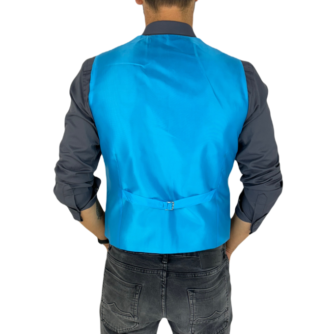 GIOVANNI PERA kamizelka męska D629 kropki, konfetti, kolorowa podszewka, bezrękawnik | Sklep GriShop.eu | Kamizelki