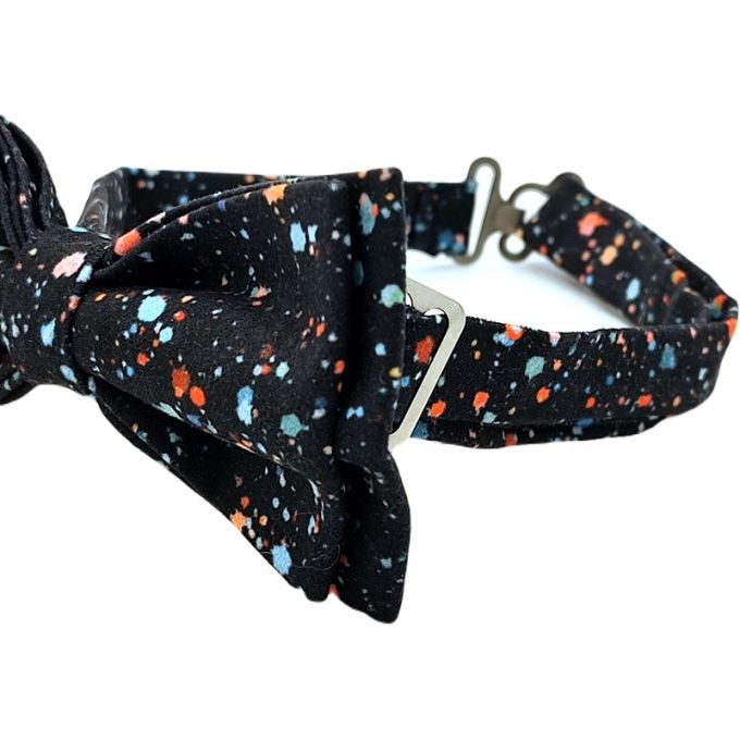 GIOVANNI PERA elegancka mucha muszka D629 kolorowa, kropki, konfetti | Sklep GriShop.eu | Muszki