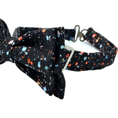 GIOVANNI PERA elegancka mucha muszka D629 kolorowa, kropki, konfetti | Sklep GriShop.eu | Muszki