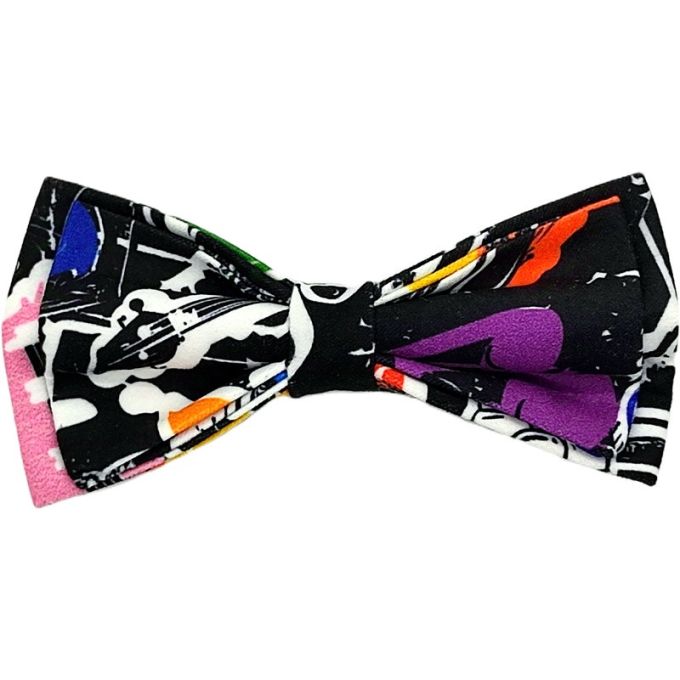 GIOVANNI PERA elegancka mucha muszka D623 kolorowa, muzyczna, gitara, komiks, wow, wesoła | Sklep GriShop.eu | Muszki