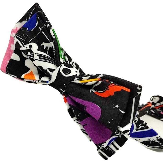 GIOVANNI PERA elegancka mucha muszka D623 kolorowa, muzyczna, gitara, komiks, wow, wesoła | Sklep GriShop.eu | Muszki