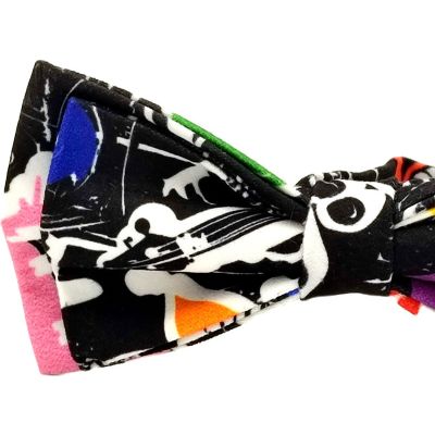 GIOVANNI PERA elegancka mucha muszka D623 kolorowa, muzyczna, gitara, komiks, wow, wesoła | Sklep GriShop.eu | Muszki