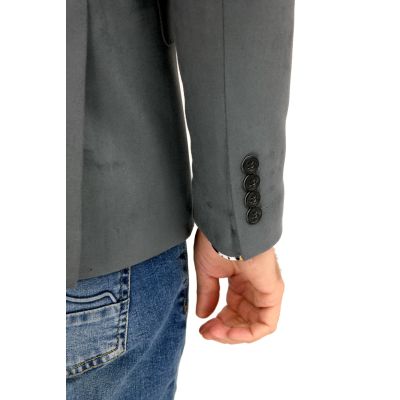 MARCO MILANO Marynarka męska C18 szara, gładka, elegancka, casual, sportowa | Sklep GriShop.eu | Marynarki