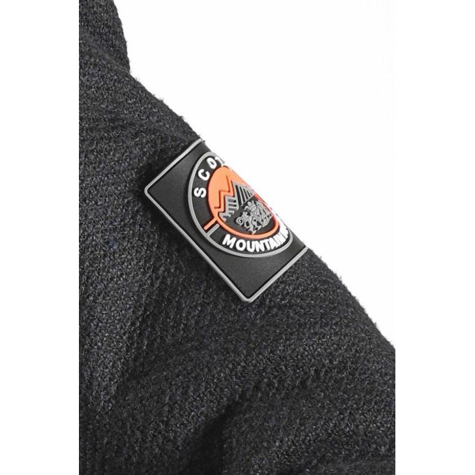 SCOTT - Sweter męski czarno-granatowy SC2 rozpinany, ciepły | Sklep GriShop.eu | Swetry