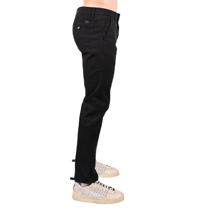 SCOTT Spodnie męskie chinosy SC3 czarne, eleganckie | Sklep GriShop.eu | Spodnie