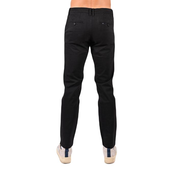 SCOTT Spodnie męskie chinosy SC3 czarne, eleganckie | Sklep GriShop.eu | Spodnie