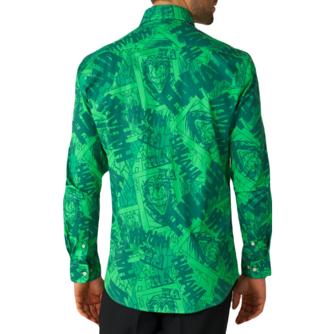 OPPOSUITS Koszula męska zielona, THE JOKER, wesła, kolorowa | Sklep GriShop.eu | Koszule