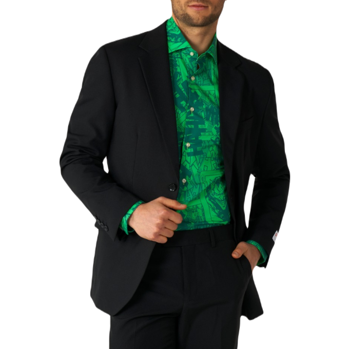 OPPOSUITS Koszula męska zielona, THE JOKER, wesła, kolorowa | Sklep GriShop.eu | Koszule