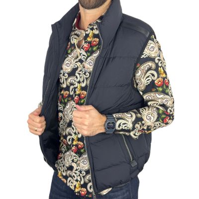 GIOVANNI PERA Kamizelka bezrękawnik męski BG3 czarny, ciepły | Sklep GriShop.eu | Kurtki