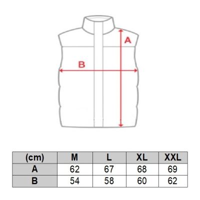 GIOVANNI PERA Kamizelka bezrękawnik męski BG3 czarny, ciepły | Sklep GriShop.eu | Kurtki