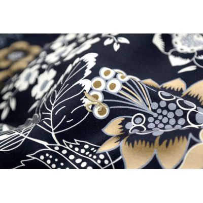 DANIEL BESSI Koszula męska fb130 granatowa, kwiaty, beżowa | Sklep GriShop.eu | Koszule