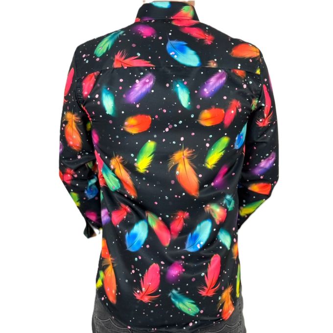 GUISEPPE LUIGI Koszula męska GL68 kolorowa, pióra | Sklep GriShop.eu | Koszule