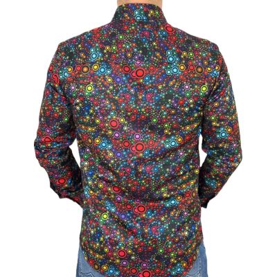 GUISEPPE LUIGI Koszula męska GL79 kolorowa, kółka | Sklep GriShop.eu | Koszule