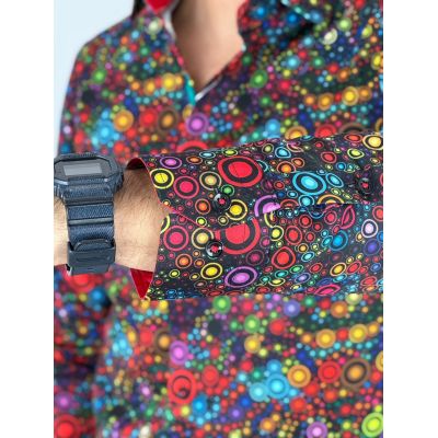 GUISEPPE LUIGI Koszula męska GL79 kolorowa, kółka | Sklep GriShop.eu | Koszule