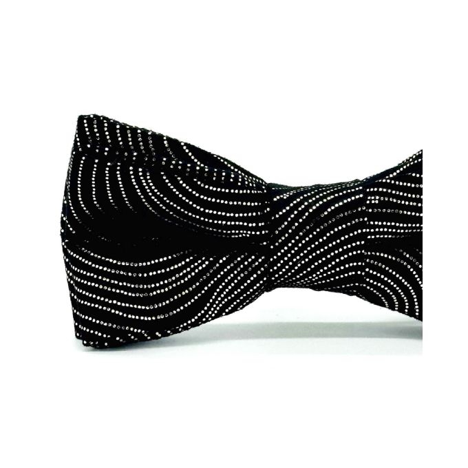 GIOVANNI PERA elegancka mucha muszka czarno złota D41 | Sklep GriShop.eu | Muszki