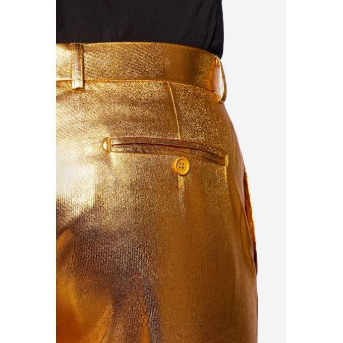 OPPOSUITS Garnitur męski z krawatem, złoty, GROOVY GOLD, imprezowy, połysk, blask | Sklep GriShop.eu | Garnitury