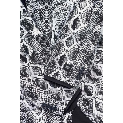 OPPOSUITS Garnitur męski z krawatem, srebrny, SILVER SNAKE, skóra węża, imprezowy, połysk, blask | Sklep GriShop.eu | Garnitury