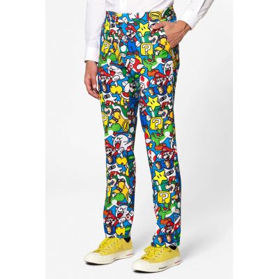 OPPOSUITS Garnitur męski z krawatem, Super Mario, kolorowy, wesoły | Sklep GriShop.eu | Strona główna