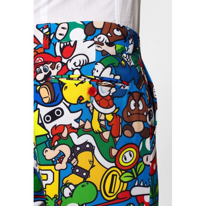 OPPOSUITS Garnitur męski z krawatem, Super Mario, kolorowy, wesoły | Sklep GriShop.eu | Strona główna