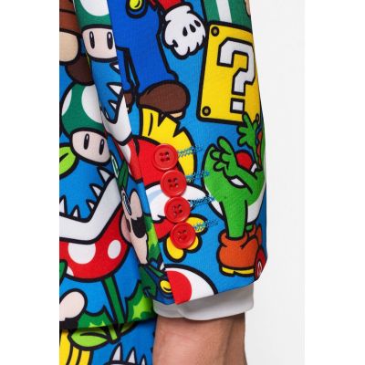 OPPOSUITS Garnitur męski z krawatem, Super Mario, kolorowy, wesoły | Sklep GriShop.eu | Strona główna