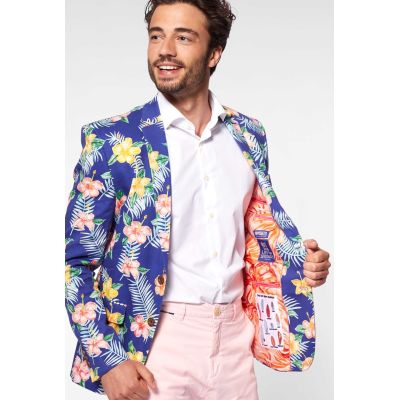 OPPOSUITS Marynarka męska kolorowa, FLOWERS, wesoła, kwiaty, tropikalna | Sklep GriShop.eu | Marynarki