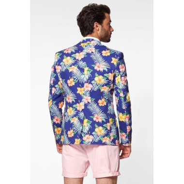 OPPOSUITS Marynarka męska kolorowa, FLOWERS, wesoła, kwiaty, tropikalna