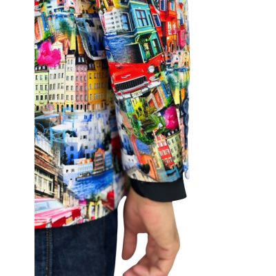 MARCO MILANO Marynarka męska M04 kolorowa, Cuba, auta, miasto, casual | Sklep GriShop.eu | Marynarki