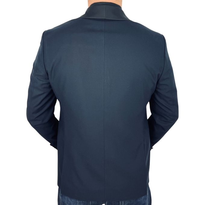MARCO MILANO Marynarka męska ozdobna GM1 granatowa, elegancka | Sklep GriShop.eu | Marynarki