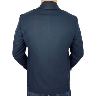 MARCO MILANO Marynarka męska ozdobna GM1 granatowa, elegancka | Sklep GriShop.eu | Marynarki