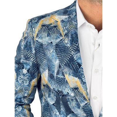 MARCO MILANO Marynarka męska C29 niebieska, casual, kolorowa, kolor jeans | Sklep GriShop.eu | Marynarki
