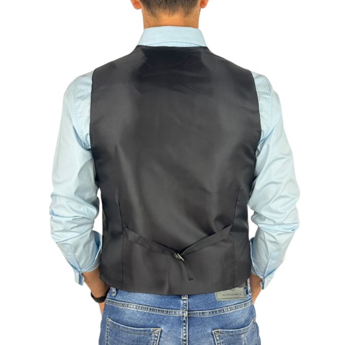 GIOVANNI PERA bezrękawnik, kamizelka męska D633 Kolorowa, muzyczna, instrumenty | Sklep GriShop.eu | Kamizelki