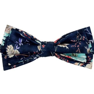 GIOVANNI PERA elegancka mucha muszka D636 kwiaty, kolorowa, wesoła | Sklep GriShop.eu | Muszki