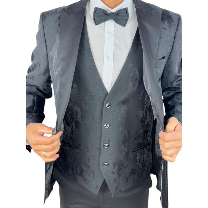 GIOVANNI PERA Garnitur GR5 czarny, ekskluzywny, sceniczny, cieniowany, dla Pana Mlodego i nie tylko | Sklep GriShop.eu | Garnitu