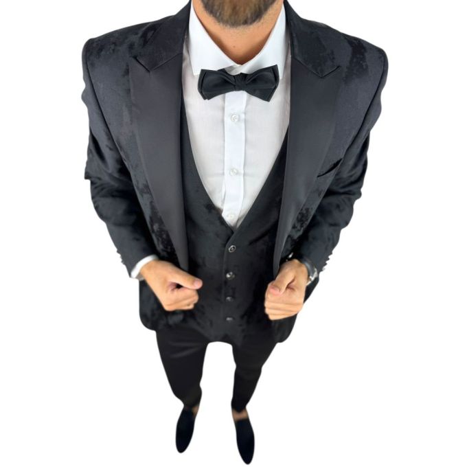 GIOVANNI PERA Garnitur GR5 czarny, ekskluzywny, sceniczny, cieniowany, dla Pana Mlodego i nie tylko | Sklep GriShop.eu | Garnitu