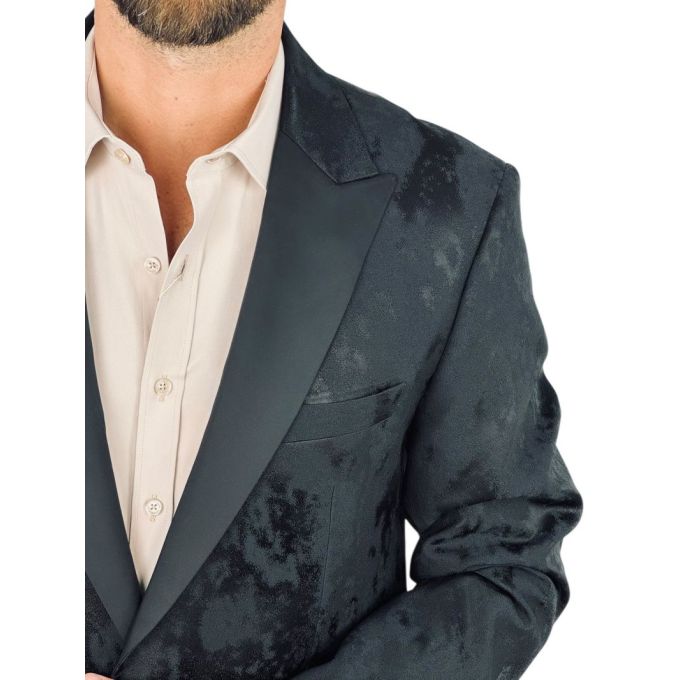 GIOVANNI PERA Marynarka GR5 czarna, ekskluzywna, sceniczna, cieniowana, dla Pana Mlodego i nie tylko | Sklep GriShop.eu | Maryna