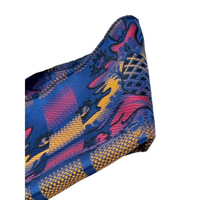 MARCO MILANO zestaw ZKP7 mucha muszka + poszetka kolorowy, granatowy, pomarańczowy, różowy | Sklep GriShop.eu | Krawaty