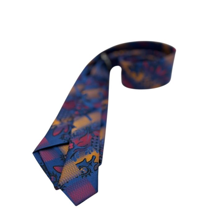 MARCO MILANO zestaw ZKP7 mucha muszka + poszetka kolorowy, granatowy, pomarańczowy, różowy | Sklep GriShop.eu | Krawaty