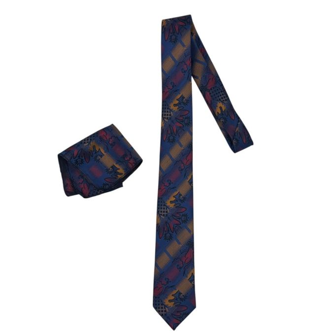 MARCO MILANO zestaw ZKP7 mucha muszka + poszetka kolorowy, granatowy, pomarańczowy, różowy | Sklep GriShop.eu | Krawaty