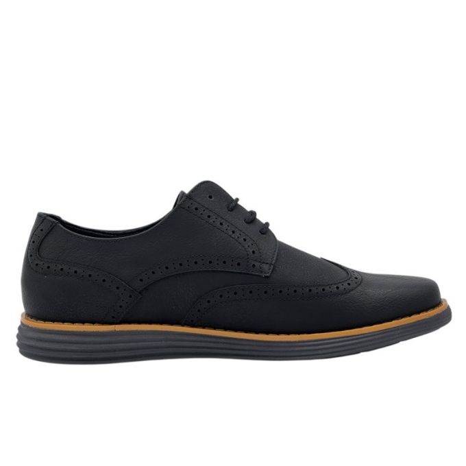 Deakins Męskie buty BMD03 Czarne cholewka elegancka, podeszwa sportowa | Sklep GriShop.eu | Obuwie